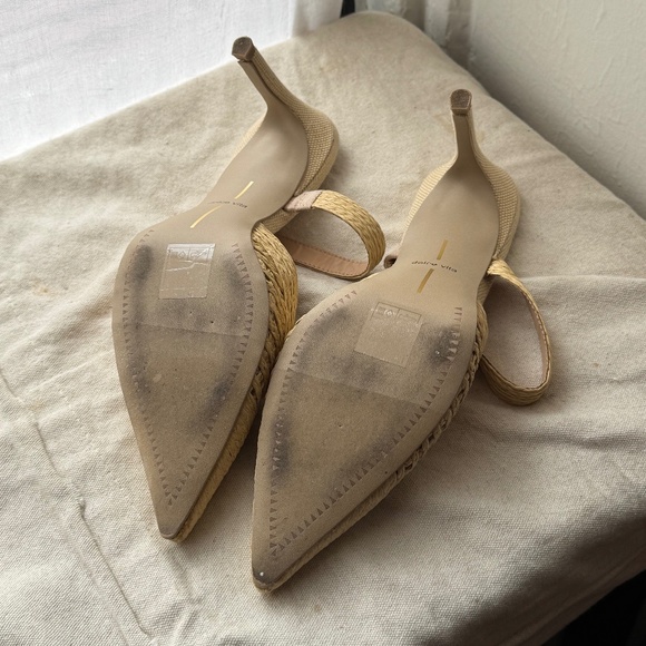 Raffia Dolce Vita Heels - Picture 6 of 7